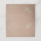 Terracotta Boho Minimalist Wedding (Buitenkant ongevouwen)