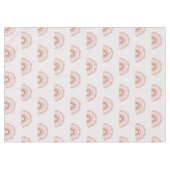 Terracotta Boho Rainbow, Dusty Pink Tafelkleed (Voorkant (Horizontaal))