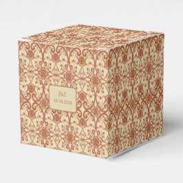 Terracotta Boho Wedding Favoriet Box Bedankdoosjes