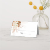 Terracotta Botanische Pampas Grass Desert Palms (Achterkant)