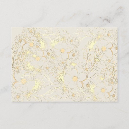 Terracotta Bruiloft Details Behuizing Kaart (Achterkant)