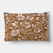 Terracotta Burnt Sinaasappel Modern botanisch Boho Etui (Achterkant)