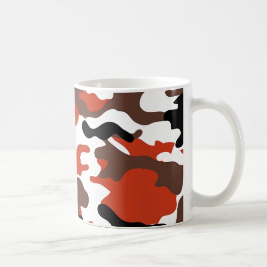 Terracotta Camo Mok (Rechts)