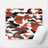 Terracotta Camo Mousepad Muismat (Met muis)