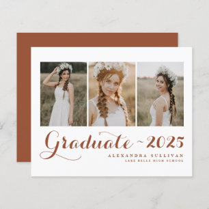 Terracotta Class of 2023 Photo Collage Afstuderen