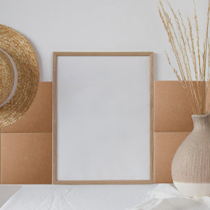 Terracotta Diamant Patroon Modern Minimalistisch Tegeltje