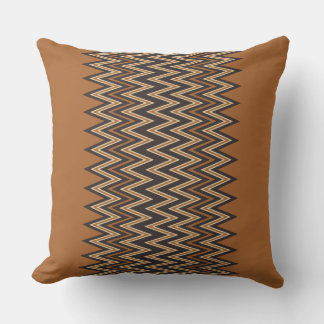 Terracotta en Brown Kussen