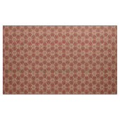 Terracotta en Tan Honeycomb Tile Pattern Stof (Yard (91,4 cm))