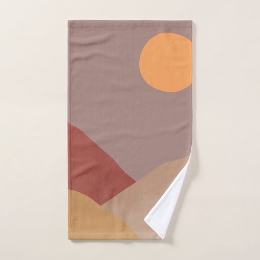 Terracotta - ensemble de serviettes de bain (Serviette à main)