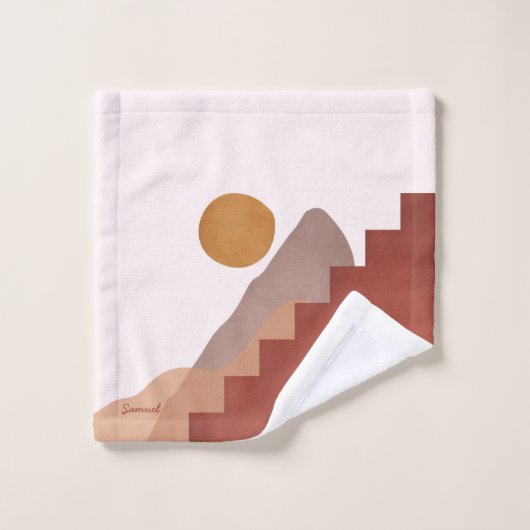 Terracotta - ensemble de serviettes de bain (Gant de toilette)