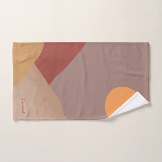 Terracotta - ensemble de serviettes de bain (Serviette à main)