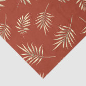 Terracotta Fall Leaves Tissuepapier (Detail)