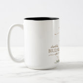 Terracotta florale et Tequila Bridesmaid Mug (Gauche)