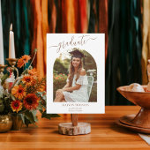 Terracotta Foto Boho Bright Bold Afstuderen Kaart