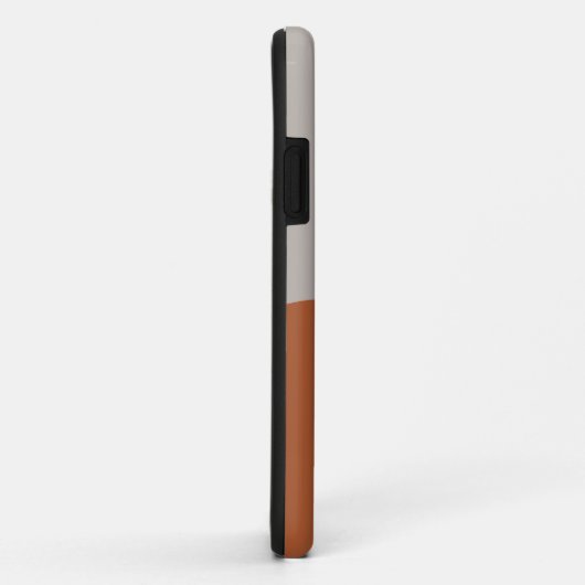 Terracotta Geometric Earthy Custom Case-Mate iPhone Case (Achterkant/rechts)