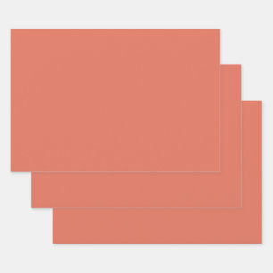 Terracotta Inpakpapier Vel