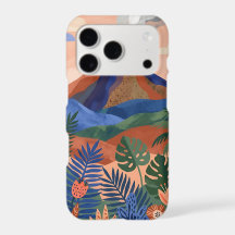 Terracotta Kobalt Vulkan Smartphone Hoesje