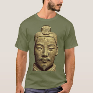 Terracotta krijger - Oud Goud Kunst T-shirt