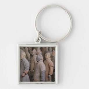 Terracotta krijgers in het graf van keizer Qin Shi Sleutelhanger