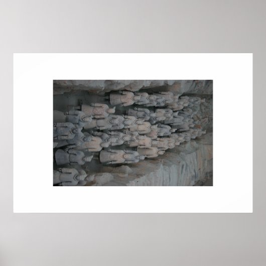 terracotta krijgers poster (Voorkant)