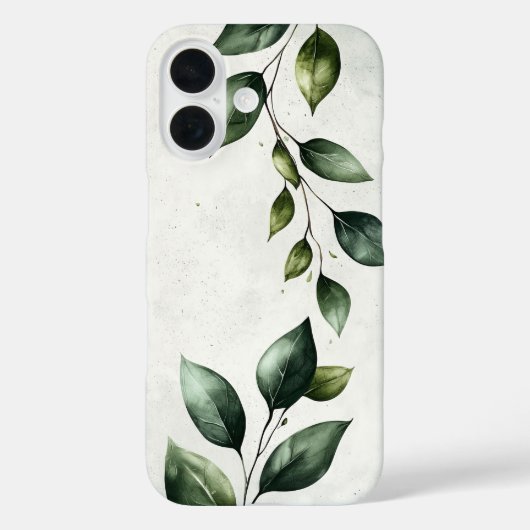 Terracotta Leavescape Case-Mate iPhone Case (Achterkant)