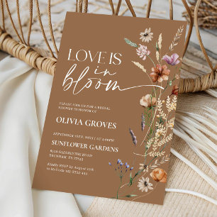 Terracotta Love is in het Vrijgezellenfeest Bloom Kaart