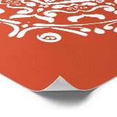 Terracotta Mandala Poster (Hoek)