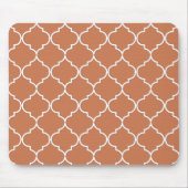 Terracotta Mediterranean Moroccan Pattern Muismat (Voorkant)