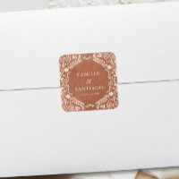 Terracotta Mexicaanse bruiloft Papel Picado