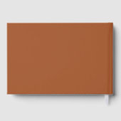 Terracotta minimaliste or Mariage moderne (Verso)