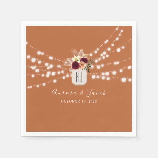 Terracotta Napkins Servet (Voorkant)