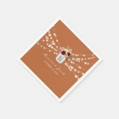 Terracotta Napkins Servet (Hoek)