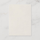 Terracotta Navy Blue Rustic bruiloft Informatiekaartje (Achterkant)