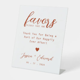 Terracotta neem alsjeblieft een eenvoudige moderne reclamebord met voetstuk