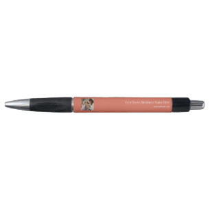 Terracotta op maat gemaakte logo foto & naam pen