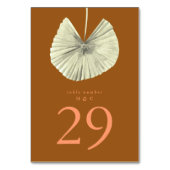 Terracotta Pampas Grass Tropical Oerwoud Kaart (Voorkant)