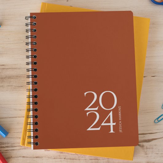 Terracotta Personal Weekly Planner