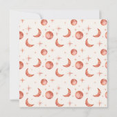 Terracotta Phase de Lune 3 Photo Save the Date – B (Dos)