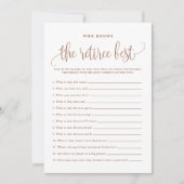 Terracotta qui connaît la meilleure carte de jeu p (Devant)