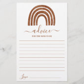 Terracotta Rainbow-advies voor de moeder om kaart  (Voorkant)