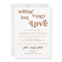 Terracotta Retro Elopement Foto Bruiloft