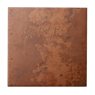 Terracotta rode eenvoudige rustieke tegeltje