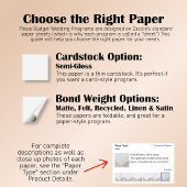 Terracotta & rouille Feuilles Budget Programme de