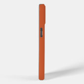 Terracotta Sinaasappel Effen Kleur Warm & Aards On Case-Mate iPhone Case (Achterkant / Rechts)