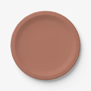 Terracotta sjabloon papieren bordje