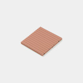 Terracotta Stijlvol briefpapier Post-it® Notes (Schuin)