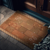 Terracotta Tiling Walter Crane Design Deurmat