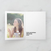 Terracotta Typografie Kawaii Bubble Tea Birthday (Binnen)