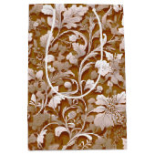 Terracotta Verbrand Sinaasappel wit  botanisch Medium Cadeauzakje (Voorkant)