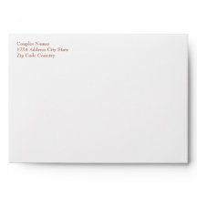 Terracotta verbrande Oranje Tegel bruiloft uitnodi